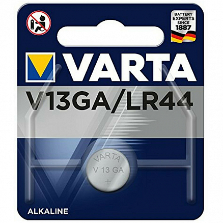 Батарейка AG13 (LR44, LR1154, V13GA, A76) Varta 1 шт.