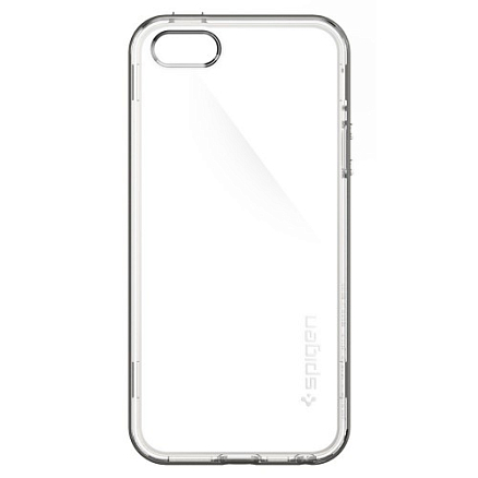 Чехол для iPhone 5, 5S, SE гибридный Spigen SGP Neo Hybrid Crystal прозрачно-серый