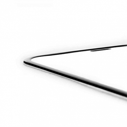 Защитное стекло для iPhone 12, 12 Pro на весь экран противоударное CASE 3D Rubber черное