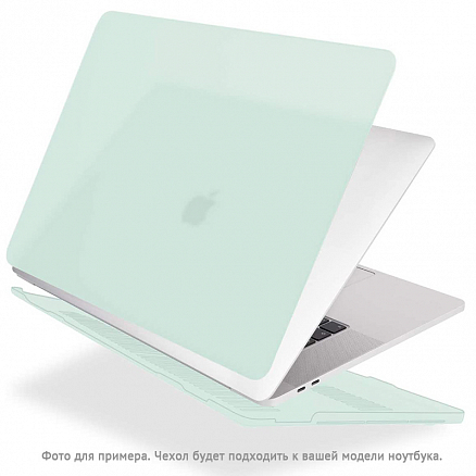 Чехол для Apple MacBook Air 13 (2018-2019) A1932, (2020) А2179, M1 (2020) A2337 пластиковый матовый DDC Crem Soda светло-зеленый