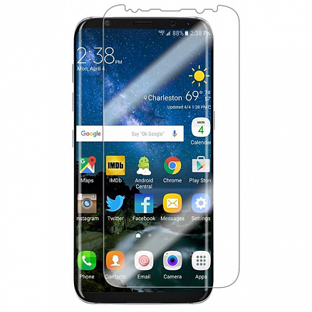 Пленка защитная на экран для Samsung Galaxy S8+ G955F Calans изогнутая