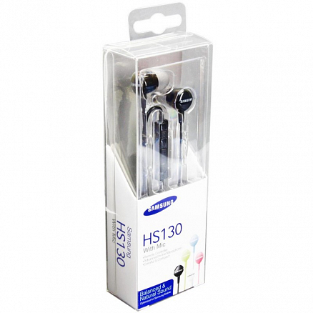 Наушники Samsung EO-HS1303 вакуумные с микрофоном и пультом черные