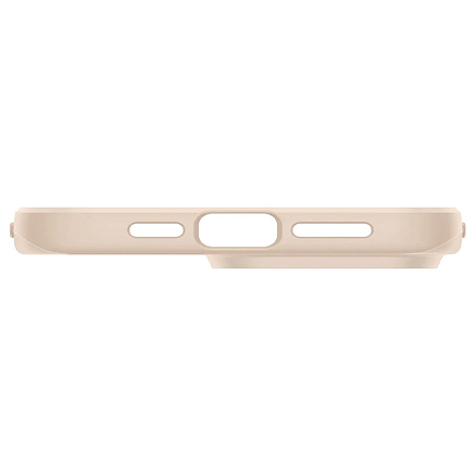 Чехол для iPhone 14 Pro пластиковый Spigen Thin Fit бежевый
