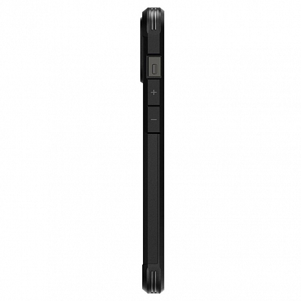 Чехол для iPhone 12, 12 Pro гибридный для экстремальной защиты Spigen SGP Tough Armor MagSafe черный