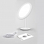 Зеркало для макияжа с подсветкой настольное Nova TD-015 белое