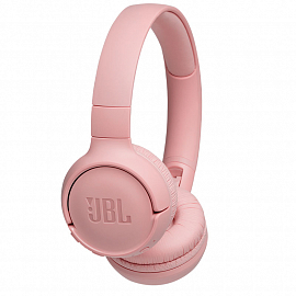 Наушники беспроводные Bluetooth JBL T500BT накладные складные розовые
