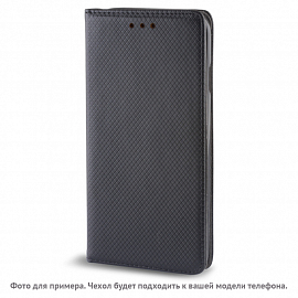 Чехол для Honor 9 Lite кожаный - книжка GreenGo Smart Magnet черный