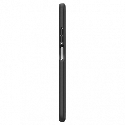 Чехол для Xiaomi Redmi Note 10, 10S гибридный Spigen Ultra Hybrid прозрачно-черный матовый