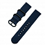 Ремешок-браслет для для Huawei Watch GT, GT 2 46 мм текстильный Nova Canvas синий
