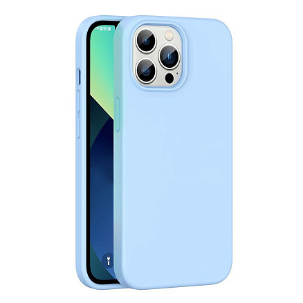 Чехол для iPhone 13 Pro Max силиконовый Ugreen LP546 голубой