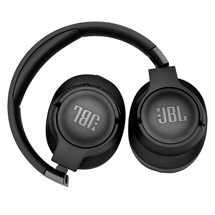 Наушники беспроводные Bluetooth JBL T710BT полноразмерные с микрофоном складные черные