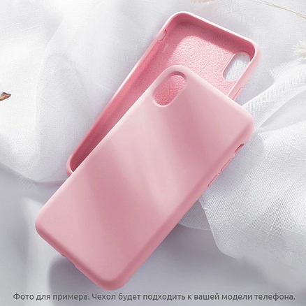 Чехол для Samsung Galaxy S10e G970 силиконовый Soft розовый