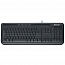 Клавиатура Microsoft Wired Keyboard 600 черная