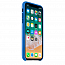 Чехол для iPhone X, XS из натуральной кожи оригинальный Apple MRGG2ZM синий