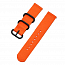 Ремешок-браслет для для Huawei Watch GT, GT 2 46 мм текстильный Nova Canvas оранжевый