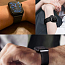 Ремешок-браслет для Apple Watch 4, 5, 6, 7, 8, SE, Ultra 42, 44, 45 и 49 мм текстильный Tech-Protect Scout черный