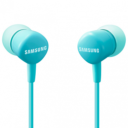 Наушники Samsung EO-HS1303 вакуумные с микрофоном и пультом голубые