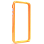 Чехол для iPhone 4, 4S Бампер силиконовый оранжевый