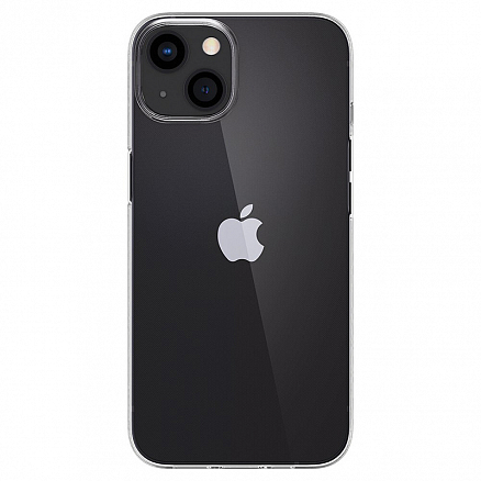 Чехол для iPhone 13 пластиковый ультратонкий Spigen Air Skin матовый прозрачный