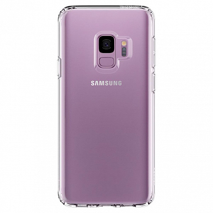 Чехол для Samsung Galaxy S9 гелевый ультратонкий Spigen SGP Liquid Crystal прозрачный