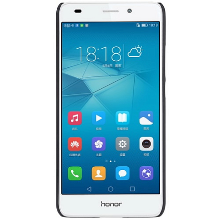 Чехол для Honor 5C, Play 5C, Huawei GT3 пластиковый тонкий Nillkin Super Frosted черный