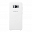 Чехол для Samsung Galaxy S8+ G955F оригинальный Silicone Cover EF-PG955TWEG белый