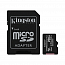 Карта памяти Kingston Canvas Select Plus MicroSDXC 256Gb UHS-I U3 V30 100 Мб/с с адаптером SD