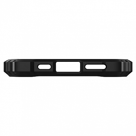 Чехол для iPhone 13 Pro гибридный Spigen Nitro Force прозрачно-черный матовый