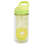 Бутылка для воды с трубочкой Korean Trendy Cup Kiwi 400 мл зеленая