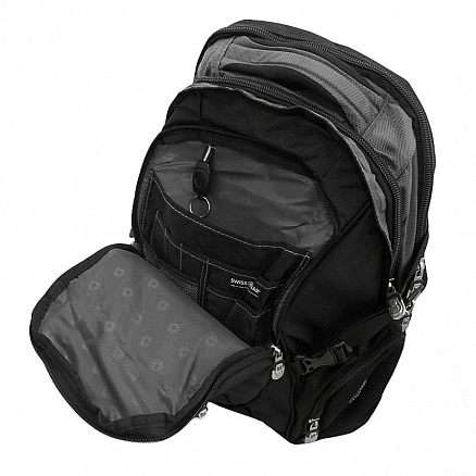 Рюкзак Nova 3283 с отделением для ноутбука до 15,6 дюйма черно-серый