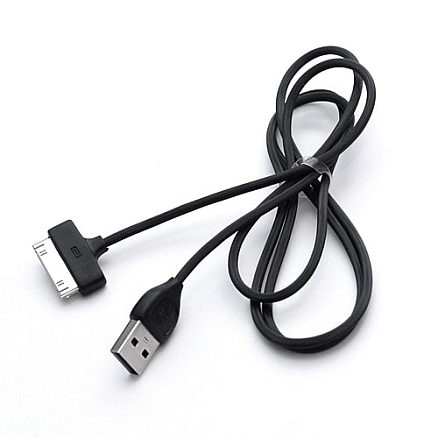 Кабель USB - Apple 30-pin (широкий) 1 м Remax Lesu черный