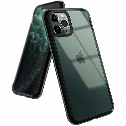 Чехол для iPhone 11 Pro гибридный Ringke Fusion прозрачно-серый