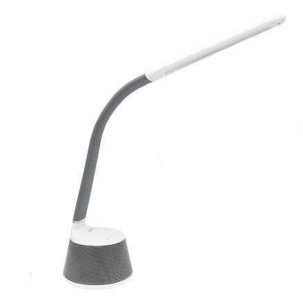 Лампа светодиодная настольная с колонкой Remax Desk белая