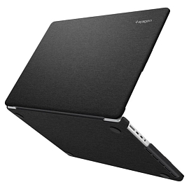 Чехол для Apple MacBook Pro 14 2021 книжка Spigen Urban Fit черный