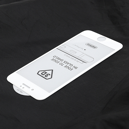 Защитное стекло для iPhone 7, 8 на весь экран противоударное Remax Caesar 3D белое