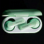 Наушники TWS беспроводные Padmate PaMu Slide Mini T6C вакуумные мятные