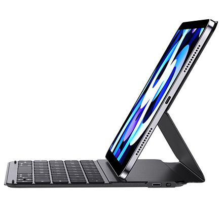 Чехол для iPad Pro 12.9 2020, 2021, 2022 кожаный книжка с клавиатурой Baseus Brilliance P40112602111-04 черный