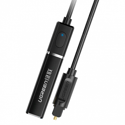 Bluetooth аудио адаптер (трансмиттер) Toslink aptX Ugreen CM150 v5.0 черный