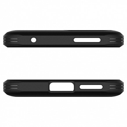 Чехол для Xiaomi 11T, 11T Pro гибридный для экстремальной защиты Spigen Tough Armor черный
