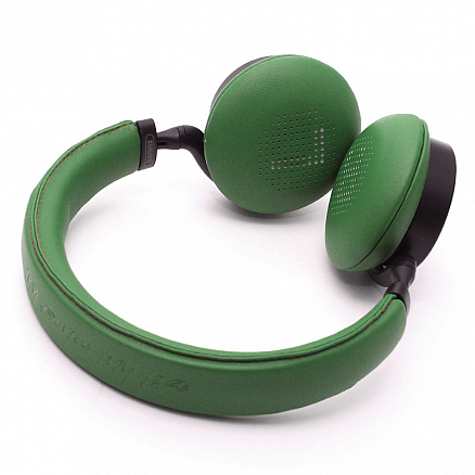 Наушники беспроводные Bluetooth Remax 300HB накладные с микрофоном зеленые