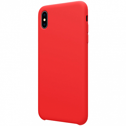 Чехол для iPhone X, XS силиконовый Nillkin Flex Pure красный