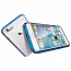 Чехол для iPhone 6 Plus, 6S Plus гибридный Spigen SGP Neo Hybrid EX прозрачно-синий
