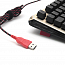 Клавиатура A4Tech Bloody B830 USB механическая с подсветкой игровая черно-золотистая