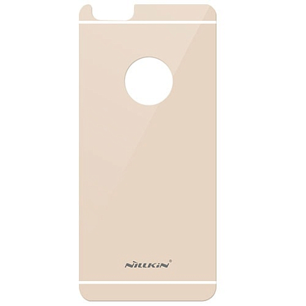 Защитное стекло на заднюю крышку для iPhone 6 Plus, 6S Plus противоударное Nillkin H+ золотистое