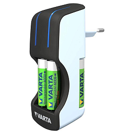 Зарядное устройство VARTA Pocket Charger для 4-х AA, AAA с аккумуляторами АА 2100мАч 4 шт.