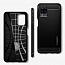 Чехол для Samsung Galaxy A12 гелевый Spigen Rugged Armor черный