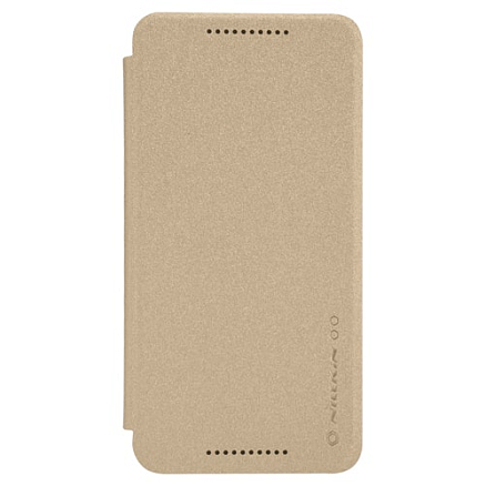 Чехол для LG Nexus 5X книжка NillKin Sparkle золотистый