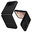 Чехол для Samsung Galaxy Z Flip 4 гибридный противоударный Spigen Caseology Parallax черный