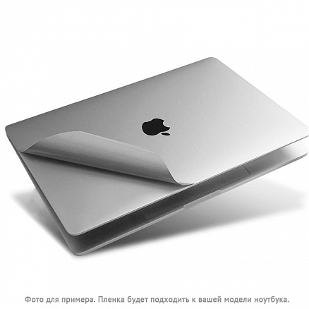 Набор защитных пленок 5-в-1 для Apple MacBook Air 13 M2 2022 Mocoll Black Diamond серый металлик