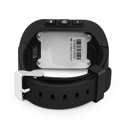 Детские умные часы с GPS трекером Smart Baby Watch Q50 черные